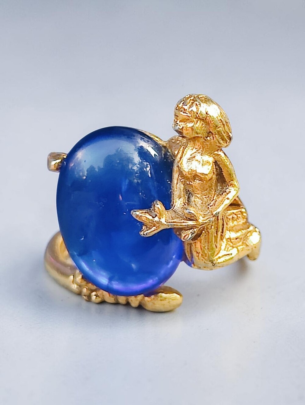 ♍ Vintage Arthur Pepper Virgo Ring